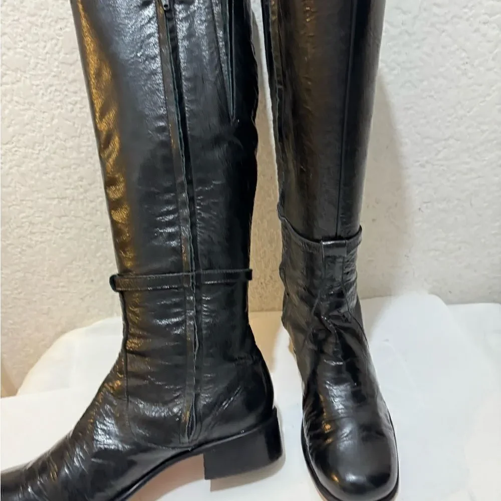 ANYA Ponorovskaya NYC boots women size 38 patent
